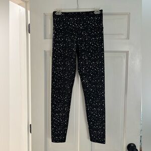 Balance Collection Black Twinkle Foil Leggings
